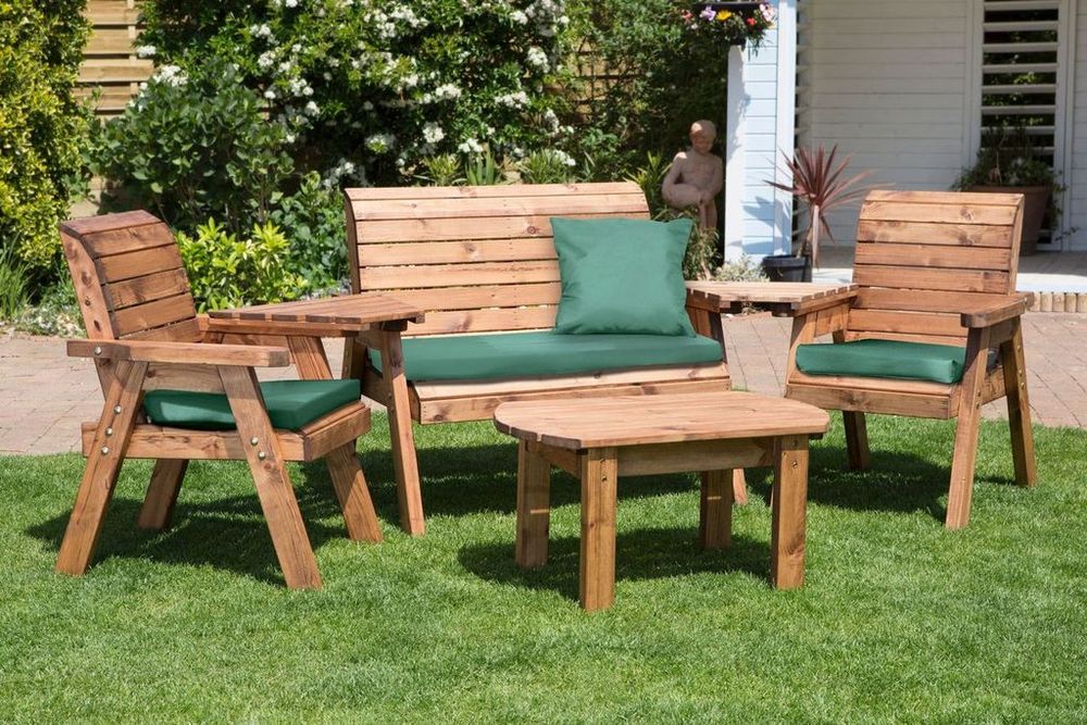 Four Seater Wooden Multi Set